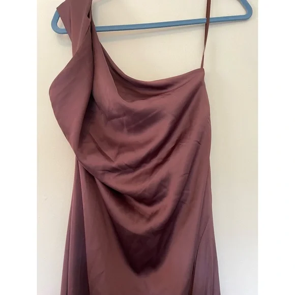 Free People Victoria Dress Size 14 One Shoulder Maxi Dress - Picture 3 of 5